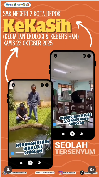 Pembiasaan Kamis Pagi - KeKaSih (Kegiatan Ekologi & Kebersihan) - Kamis 23 Oktober 2025