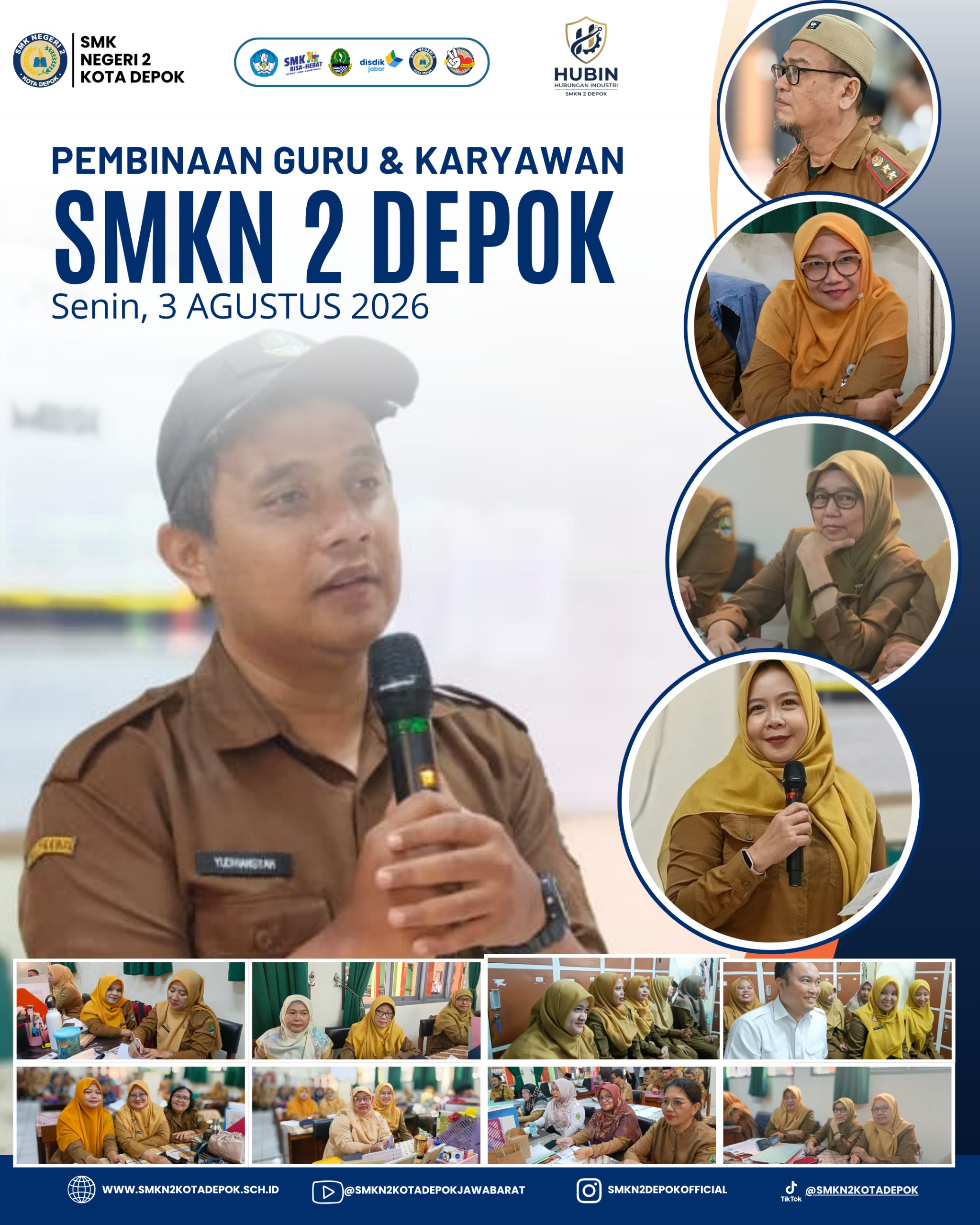 SMKN 2 Depok Gelar Pembinaan Guru dan Karyawan untuk Meningkatkan Profesionalisme dan Kinerja