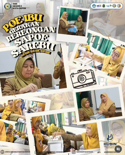 Gerakan "Poe Ibu" SMKN 2 Depok, Wujud Kepedulian dan Kebersamaan Melalui Aksi Sapae Sarebu