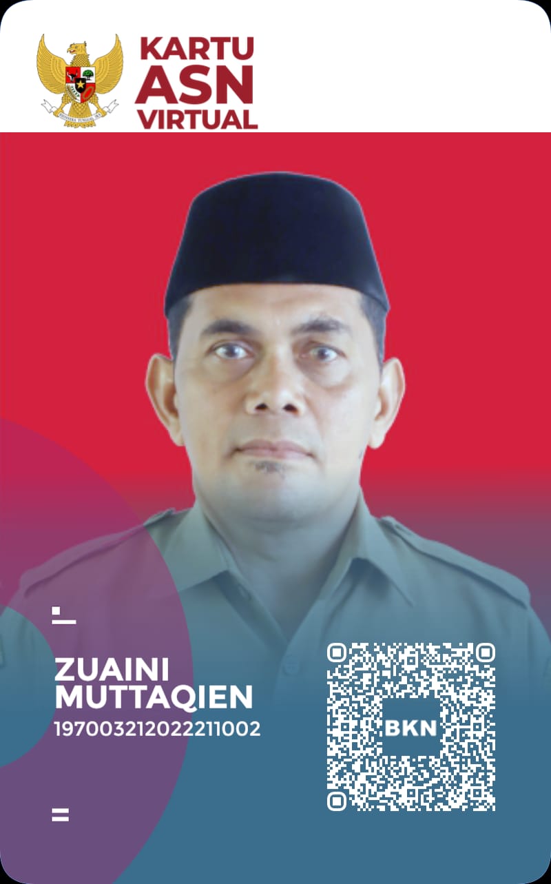 H. Zuaeni Mutaqien, M.Ag