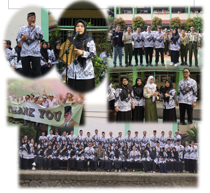 Peringatan Hari Guru Nasional Tahun 2023 di SMK Negeri 2 Depok, Jawa Barat